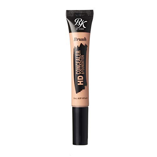 Ruby Kisses Hd Concealer & Foundation Flawless Full Cover Brush Face Makeup (Nude) #TOP4