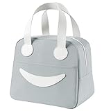 【Bolsa Frigo Pequeña】El exterior de la bolsa térmica para picnic está hecho de material Oxford impermeable y resistente a la suciedad, duradero y fácil de limpiar.