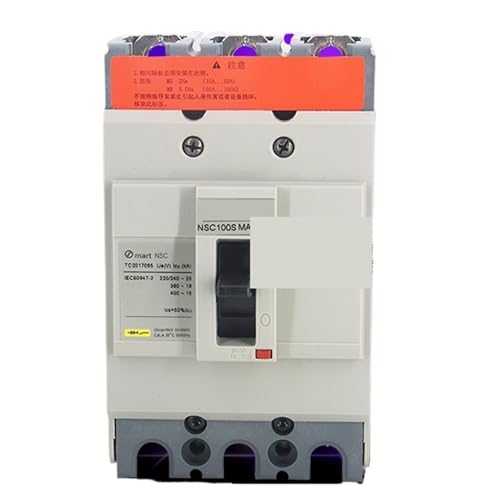 Disjoncteur NSC100S MA80A 3P avec interrupteur pneumatique robuste