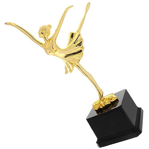 BESTOYARD O Presente Plástico Prêmio Troféu Prêmio Troféu Ornamento Dança Troféu Competição Dança Tr
