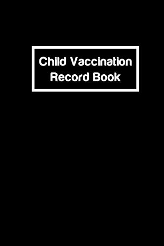 Child Vaccination Record Book: Babies With Well Child Visits Records