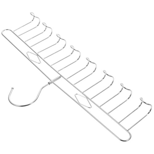 Levemolo Appendiabiti Multifunzione in Acciaio Inossidabile Ganci per Cinture Reggiseni e Accessori Organizzatore per Armadio