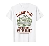 lustiges Wohnmobil und Wohnwagen Camping Design