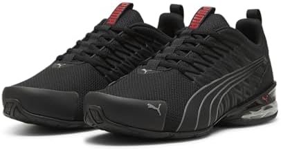 PUMA Men's Voltaic EVO Sneaker, Black-Stormy Slate-for All Time Red, 10 | Image 2