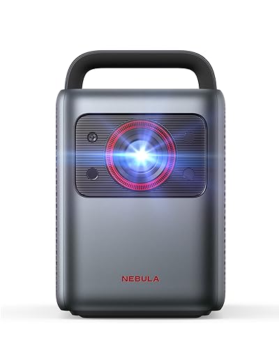 Nebula Anker Mars 3 Air 1080p, Intelligent, Wi-FI, Mini projecteur, Noir,  projecteur Portable 400 ANSI lumens, Dolby Digital, 2 * 8 W, Image 150  Pouces, Batterie intégrée, 2,5 Heures d'autonomie : : High-Tech