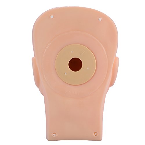 Cabeça de Manequim de Maquiagem, Maquiagem de Silicone Removível, Modelo de Cabeça de Prática de Tat