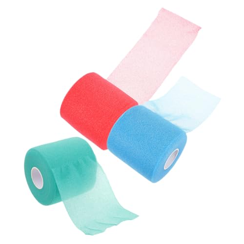 minkissy Sports Tape Film Pre Wrap Athletic Waterproof Long Lasting Wrist Ankle Knee Joint Wraps 3 Rolls Pack
