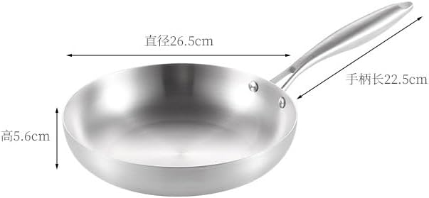 Non-Stick Frying Pan Thickened Uncoated Omelette Fried Steak Home Pan Stovetop