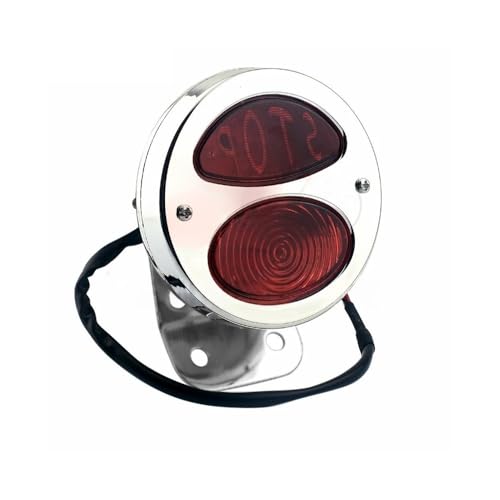 Feu arrière moto LED résistant aux vibrations pour custom 12V