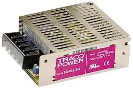 TRACOPOWER TXL 060-0521TI AC-DC CONV, ENCLOSED, 3 O/P, 60W, 5V, 12V, 5V