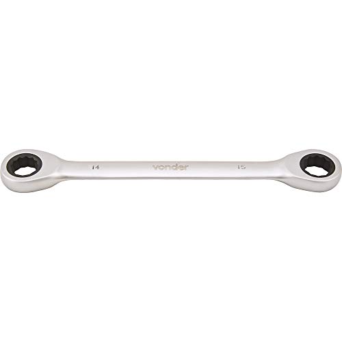 Chave Estrela Com Catraca Vonder 14 X 15 Mm