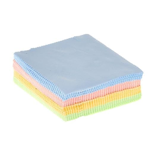 Image of Selvet Cloth Microfiber Cleaning Cloths for Tablet, Smatphone Phone, Laptop, Camera, LCD Tv Screens and Any Other Delicate Surface, Pack of 100, Multicolor
