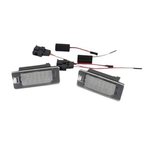 Luz matrícula LED para Panamera 970 4D 2010-2016 lámpara trasera de recambio 8TO943021 3