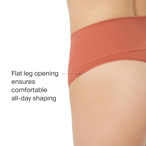 Image of SPANX SPANXshape Everyday Shaping Thong - Core Control Shapewear Underwear - Invisible Under Clothes - Seamless Design