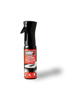 Weber Enamel Cleaner 300ml, fine Mist Spray for streak-free Cleaning of Enamel Surfaces, dissolves Food and Grease Residues (17684)