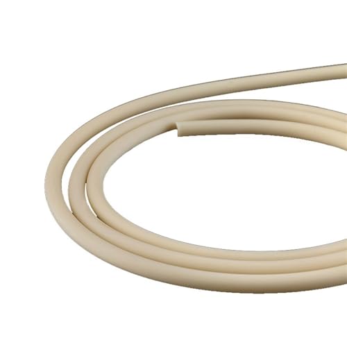 flexiable rubber Tubing for Peristaltic Pump Food Safe Anti corrosion Chemicals Tube drain elastic (Size : 1 meter, Color : ID 6.4xOD 9.6mm)