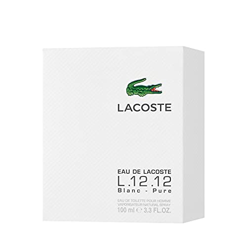 Lacoste L12.12 Blanc Masculino Eau De Toilette 100Ml