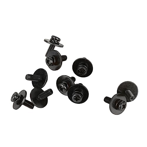 Kit 10 tornillos de fijación para batería color negro miniatura 1