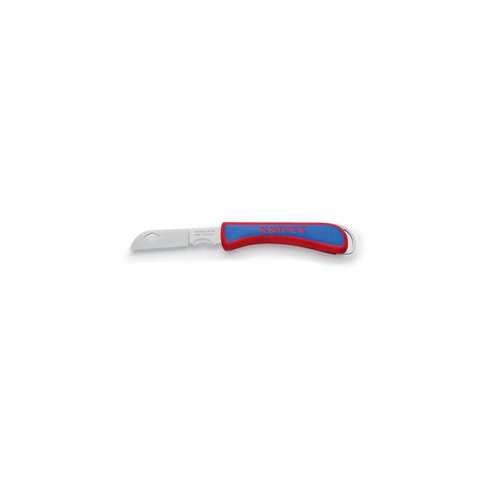 KNIPEX Navaja plegable para electricistas en blister 120 mm, 16 20 50 SB