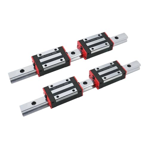 Rails de guidage linéaires HGR20 500mm pour corriger les défauts d'alignement avec blocs HGH20CA