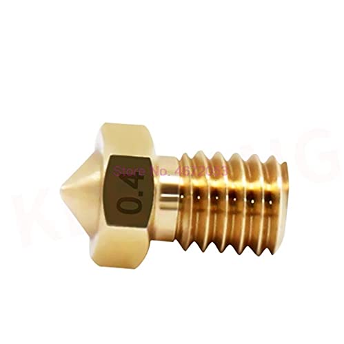 Lysee 3D Printer Parts & Accessories - 2000pcs/lot 3D Printer Accessories V5 V6 M6 Threaded Nozzle 0.2 0.25 0.3 0.4 0.5 0.6 0.8 1.0mm for 1.75mm 3.0mm Full Metal - (Size: 0.5mm 3.0mm)