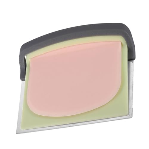 FUNNETOYU 1Juego Masa Inoxidable y PP con Herramienta de Cocina Multifuncional Cortar Masa Pasta y Pasteles Antideslizante Limpiar