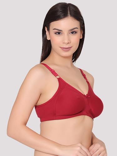 Image of Groversons Paris Beauty Super Support M-Frame Non Padded Everyday Cotton Bra (BR133)