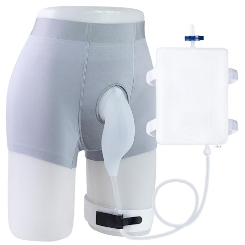 SorealGroup Mens Personal Care System with Detachable 1000ml Silicone Bag | Comfortable & Discreet for Home and Daily Use