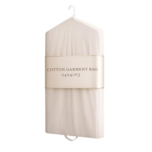 Cotton Storage Bag with Zipper Window