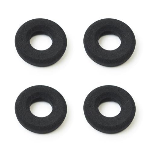 Repuestos de Almohadillas para Orejas para Poly Blackwire C320 3210 3220 3320, Almohadillas de Espuma para Plantronics HW251N HW261N HW510 HW520, Jabra PRO 920 930 935 9450 9460 (Pack de 4)