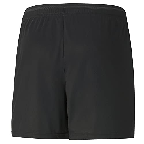 Puma Womens Teamliga Shorts, Puma Black-Puma White, Large Us #TOP1