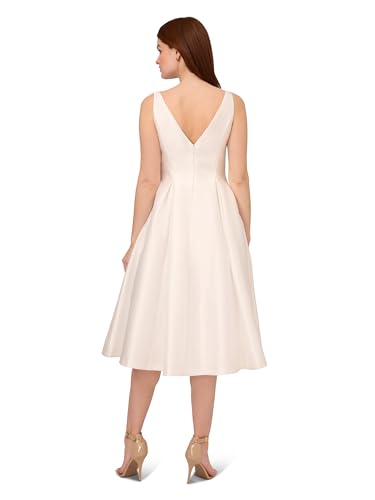 Image of Adrianna Papell Sleeveless Tea Length Dress