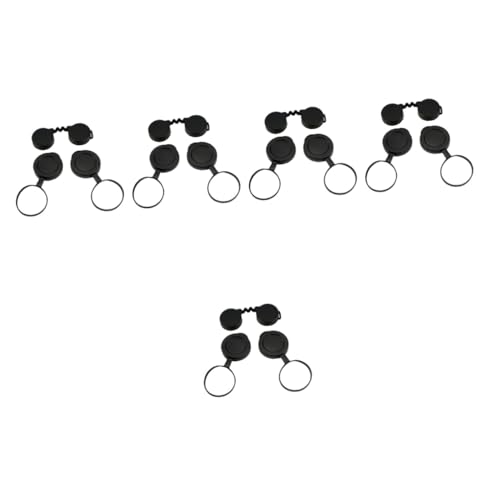 Cubiertas de lentes de objetivo de caucho para prismáticos DOITOOL
