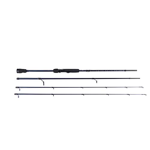 Abu Garcia 7’ Iaconelli Signature Finesse Spinning Fishing Rod, 7’ 3+1-Piece Spinning Rod For All Types Of Fishing, Balanced And Lightweight #TOP1
