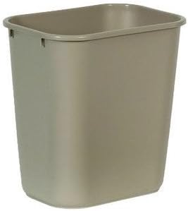 7-Gal Medium Soft Wastebasket [Set of 2] Color: Beige
