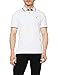 Jack & Jones Jjepaulos Polo SS Noos, Blanco (White Detail: Slim Fit), Medium para Hombre