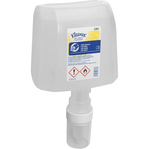 Kleenex 6383 Handdesinfektionsgel mit Alkohol - Kassette/1200 ml transparent