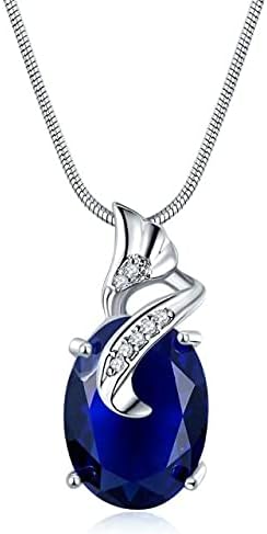 [BONOOL] ジュエリーオーバルクリスタルウェディングネックレス