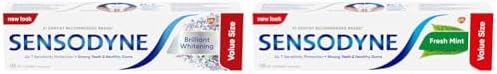 Sensodyne Brilliant Whitening Sensitive Toothpaste, Value Size 13...
