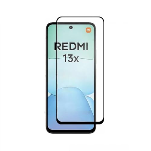 Image of MoCoTech HD+ Edge-to-Edge Tempered Glass for Redmi 13X 4G - Full Screen Protector Guard, 9H Hardness, Bubble Free, Case Friendly, Ultra Clear with Easy Installation Kit (6.79 Inch)