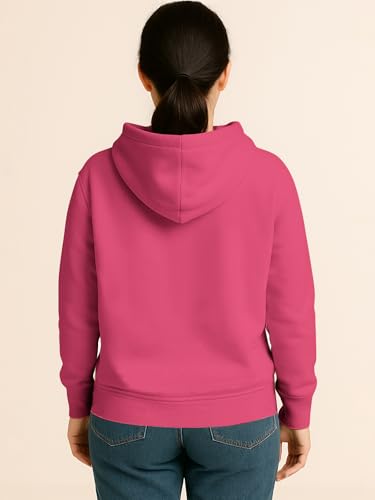 Image of HELLCAT Trendy Cotton Blend Hoodie for Women | Stylish Winter Hooded Sweatshirt for Women
