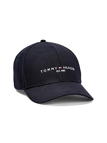 Tommy Hilfiger Casquette Homme TH Established Baseball, Bleu (Desert Sky), Taille Unique
