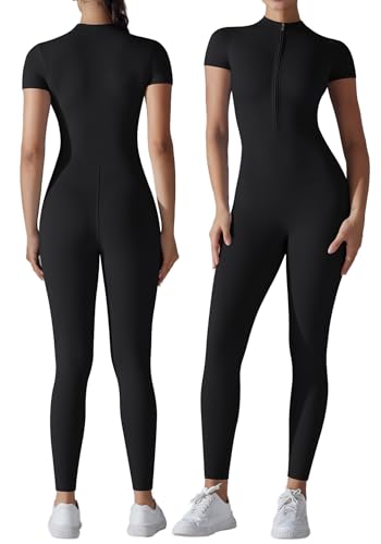 Jumpsuit de sport fini les vêtements qui glissent combinaison yoga femme L