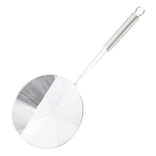 TOPPERFUN Colador de Cocina Inoxidable Espumadera de Fina Cucharón de Freír y Escurrir Resistente Altas Fiestas y Uso
