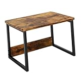Fenteer Desktop Printer Stand Small Printer Table Space Saving Rustic Cosmetic Organizer Microwave Rack for Home Living Room Tabletop