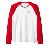Peanuts Snoopy Pig Pen Faux Pocket Raglan Baseball Tee