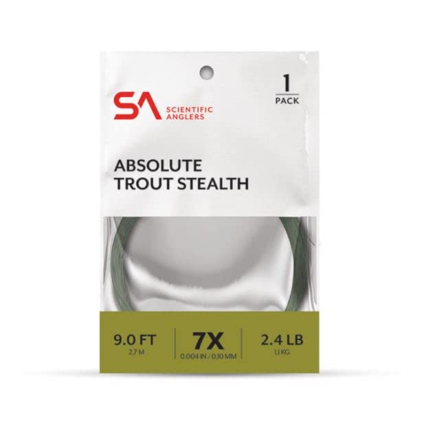 Scientific Anglers Absolute Trout Stealth Leader (5X)