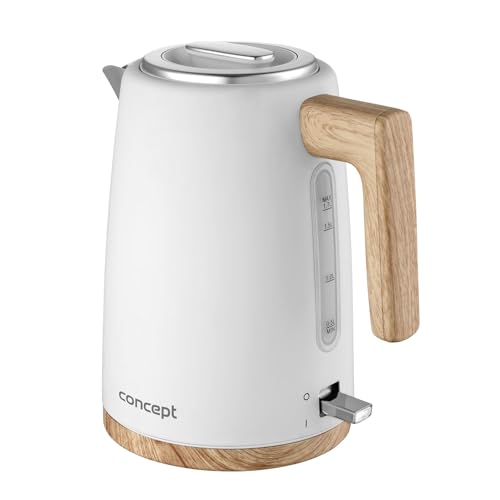 Concept RK3315 Edelstahl-Wasserkocher 1,7 l weiß