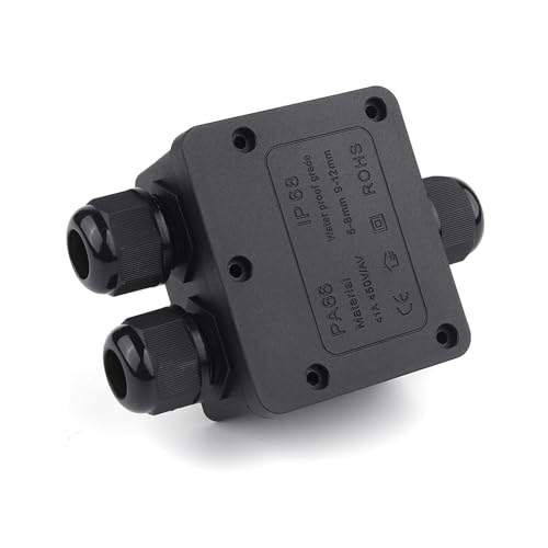 Conector de cable en T impermeable IP68 y protector de línea exterior 6