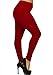 Evfalia Women's Plus Size Solid Ultra Soft and Stretchy Full Length Basic Leggings Pants